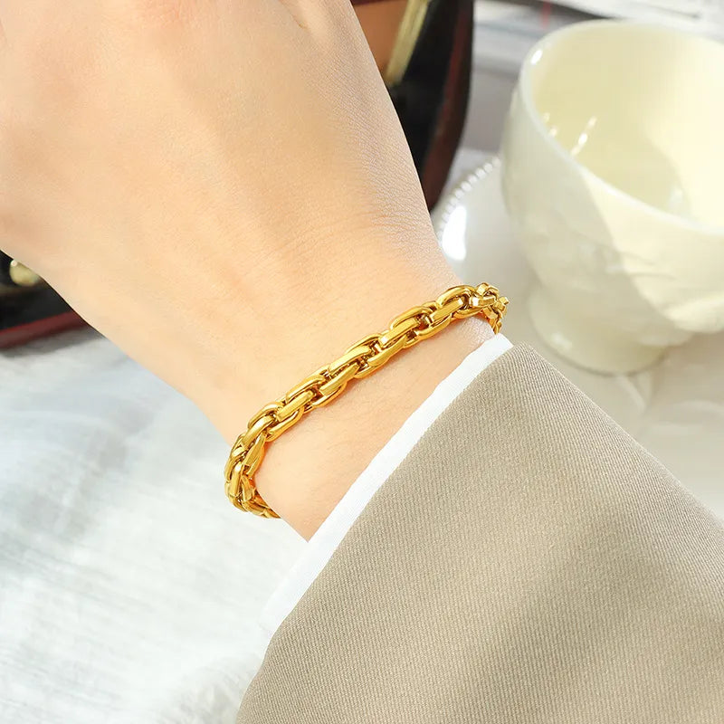 Pulsera Premium Tejido Elegante