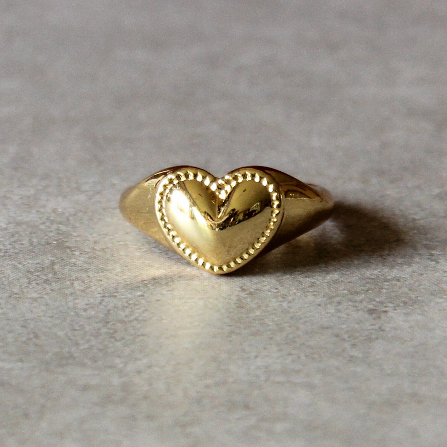 Anillo Corazón Boleado