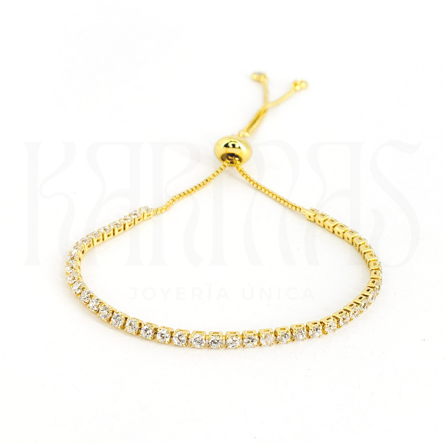 Pulsera Zirconias Blancas